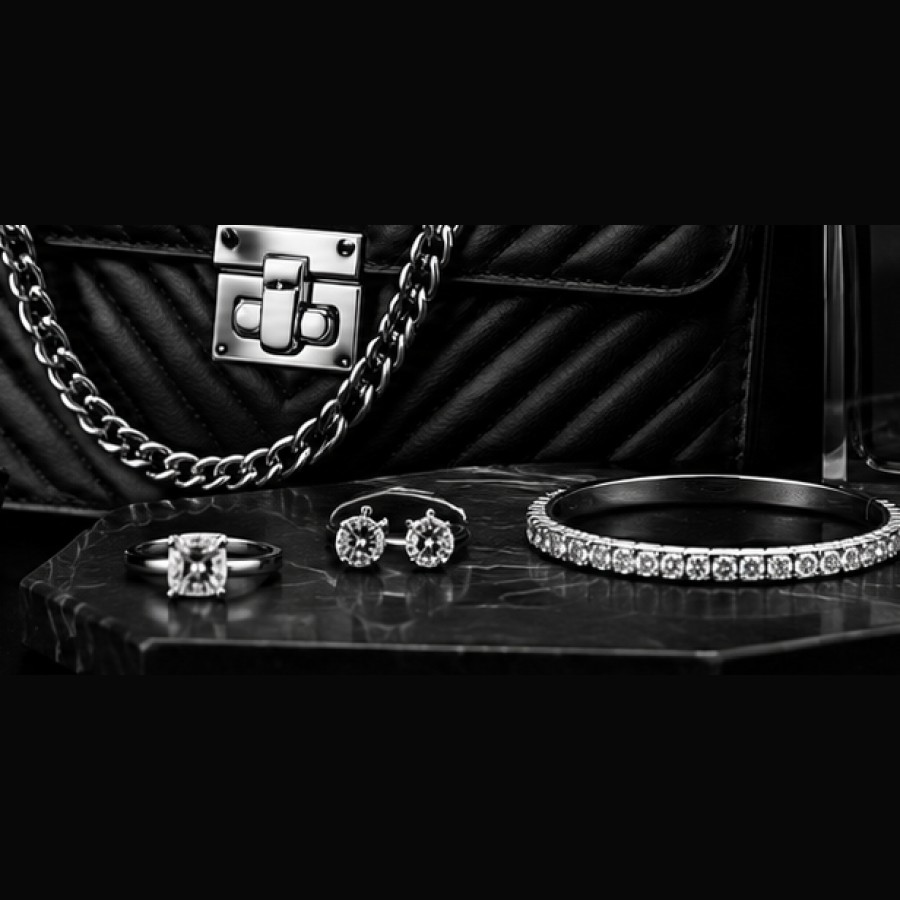 Classic Pavé Hinged Bangle