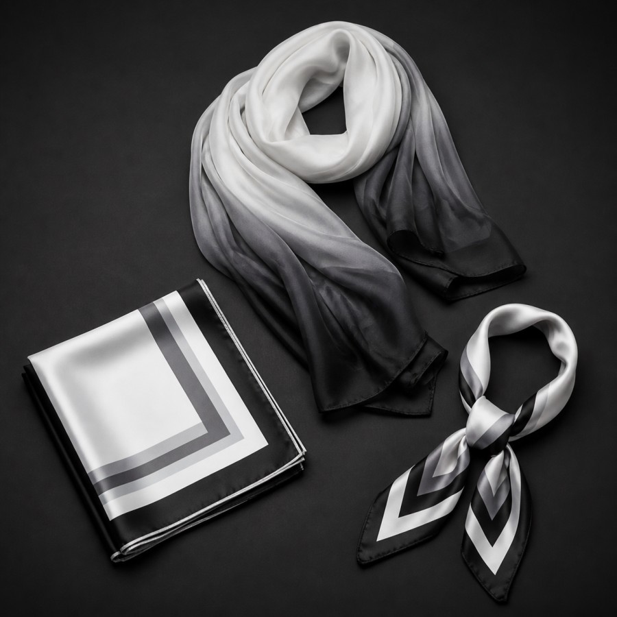 Celeste Border Print Scarf